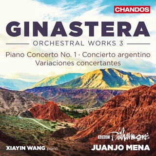 希那斯特拉 管弦樂作品第3集 梅納指揮 Mena Ginastera Orchestral Work CHAN10949