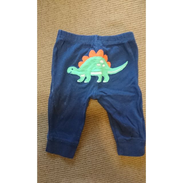 Carter's 3m 恐龍深藍褲