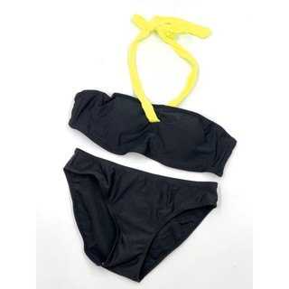 全新現貨性感黑色比基尼泳衣二件式bikini尺寸S
