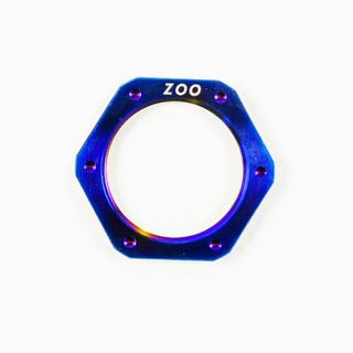 ZOO | 鍍鈦 白鐵 離合器螺母 離合器螺母 雷霆 S G6 JET S 戰將 RS CUXI SMAX FORCE