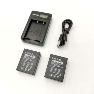 FUJI NP-W126 電池 充電器 LCD液晶USB 電量顯示NPW126 SEIWEI