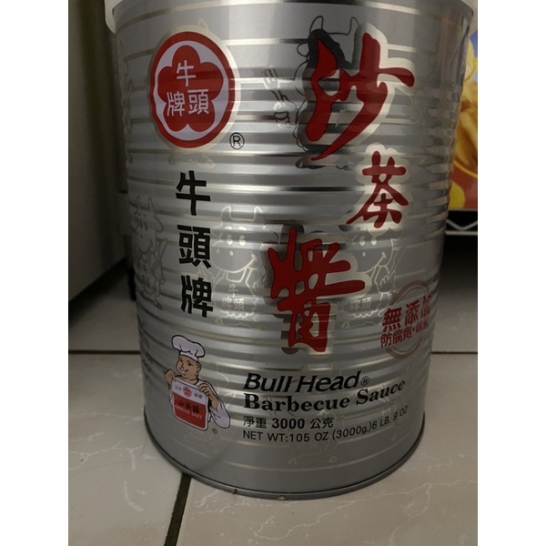 牛頭牌 沙茶醬3000g