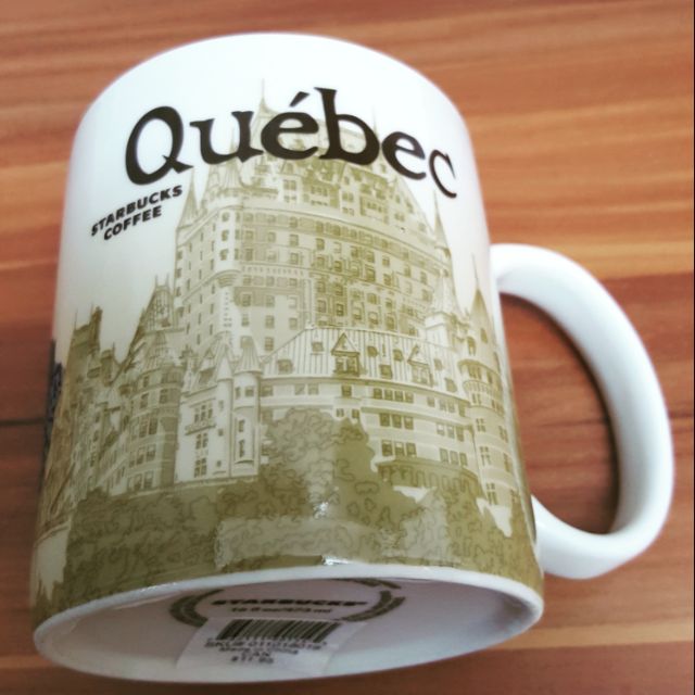 星巴克加拿大Quebec魁北克城市杯icon馬克杯典藏系列
