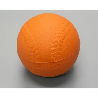 90MM 橘色低彈跳樂樂棒球/一個入 #樂樂棒球 #安全棒球 #標準比賽專用球