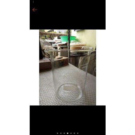 玻璃燒杯 實驗玻璃量杯5000ML二手出清特賣 價488