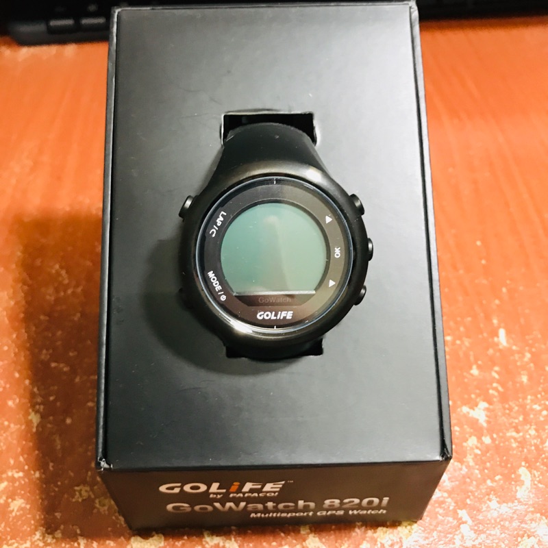 (限QQbearla下單）GoLiFE-GOWATCH-820i黑運動手錶