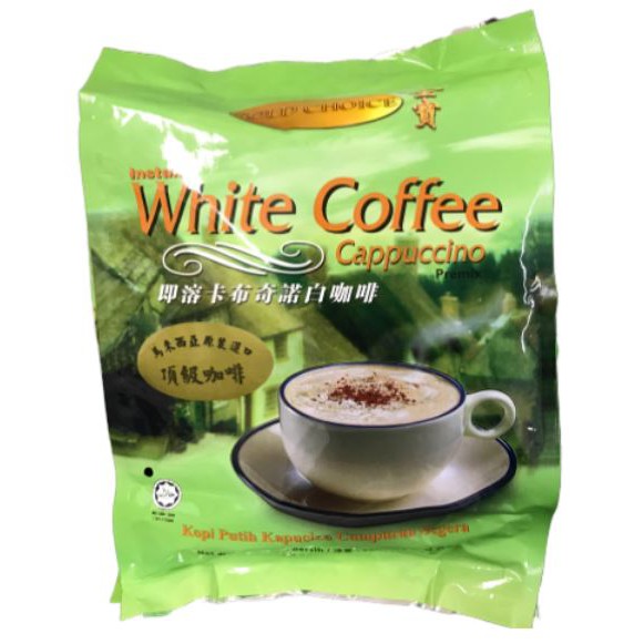 金寶白咖啡系列 即溶卡布奇諾白咖啡 500g