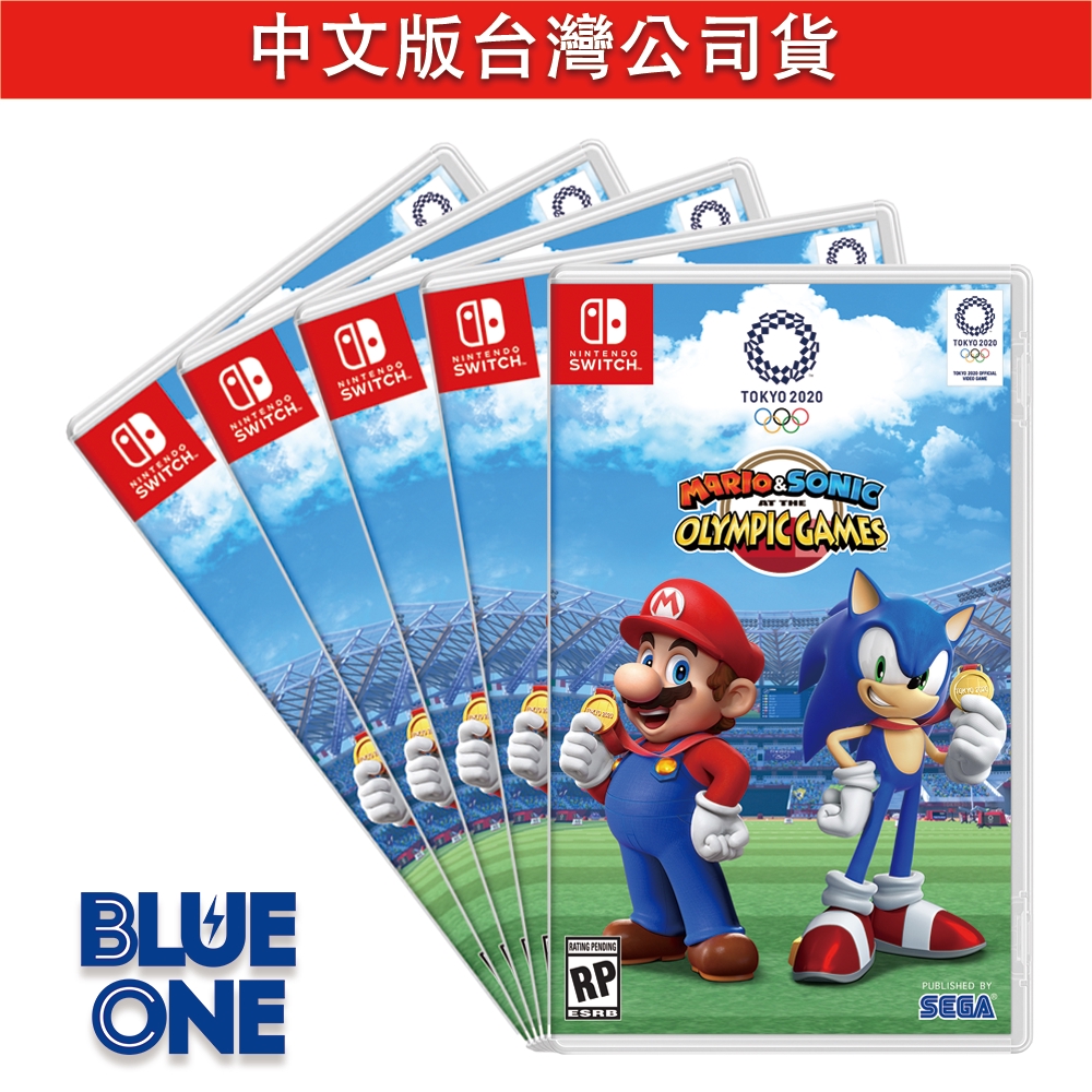 Switch 瑪利歐 &amp; 索尼克 AT 東京奧運 中文版 Blue One 電玩 遊戲片