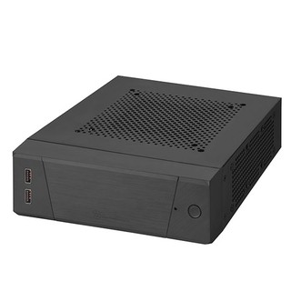 光華CUMA散熱精品*Silverstone 銀欣 Milo 10 超薄型模組化Mini-ITX機殼~現貨