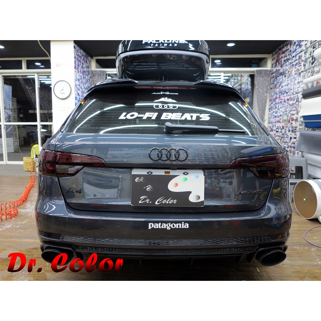 Dr. Color 玩色專業汽車包膜 Audi A4 Avant 車燈保護膜