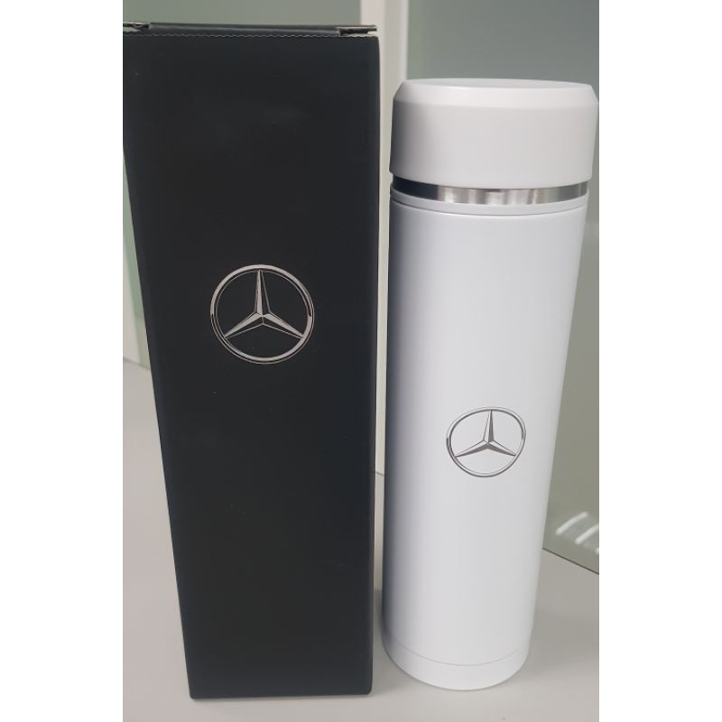 Mercedes Benz 賓士 原廠精品 白色保溫杯450ml(for 4c575下單 共3個）