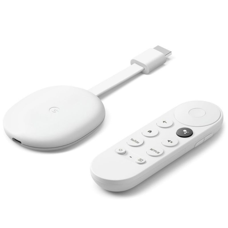 Chromecast 4 Google TV 4K 四代 串流媒體播放器 電視棒