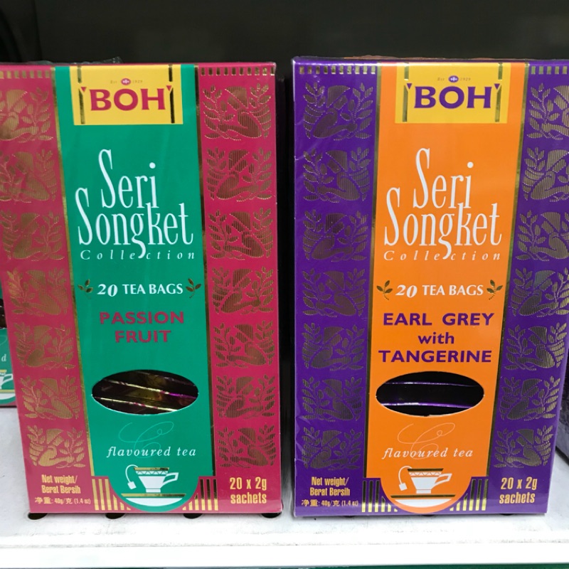 代購 預購 現貨 BOH 寶樂茶 黃金特級紅茶 金牌紅茶 金馬崙高原 伯爵茶 伯爵柑橘 百香果茶 茶包 馬來西亞 下午茶