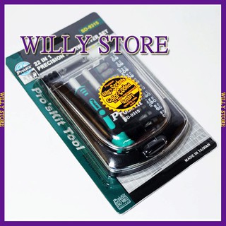 【WILLY STORE】寶工Pro'sKit SD-9315 22合1精密環彩套筒起子組