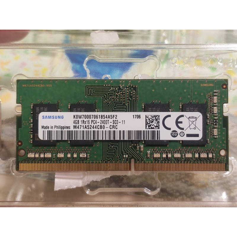 拆機良品 DDR4 4G 記憶體/三星原廠/samsung/PC4-2400T