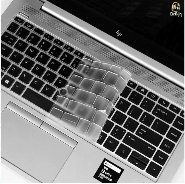 Hp EliteBook鍵盤保護套適用於14英寸745 G5 840 G5筆記本電腦矽膠保護膜
