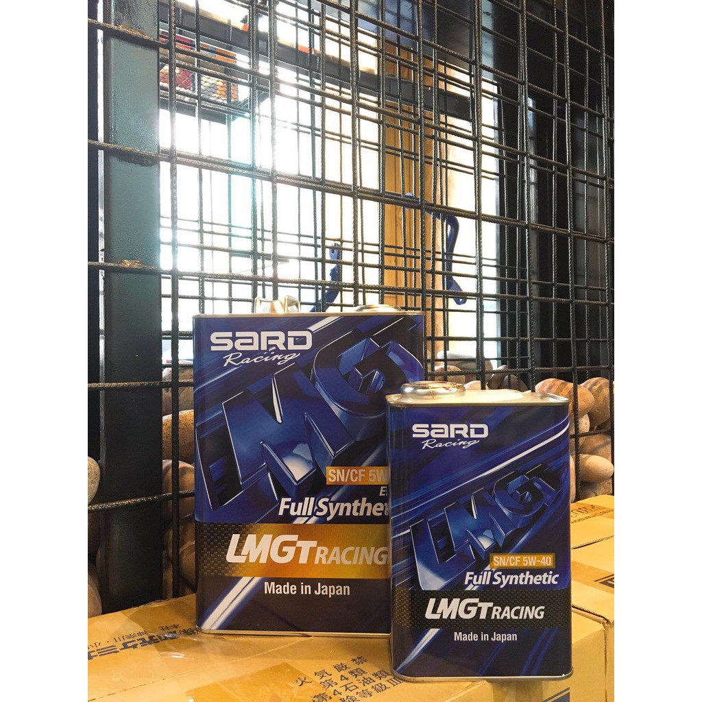 【倉田】蝦皮最低價 SARD LMGT RACING 5W40  SN/CF 全合成機油