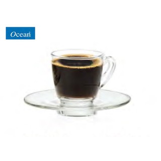 ♛BEING餐具♛Ocean 70cc肯亞濃縮杯盤組 玻璃濃縮杯 濃縮咖啡杯 espresso咖啡杯