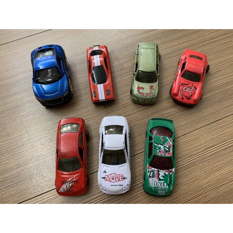 FD二手✪合金小汽車 7台合售 二手玩具