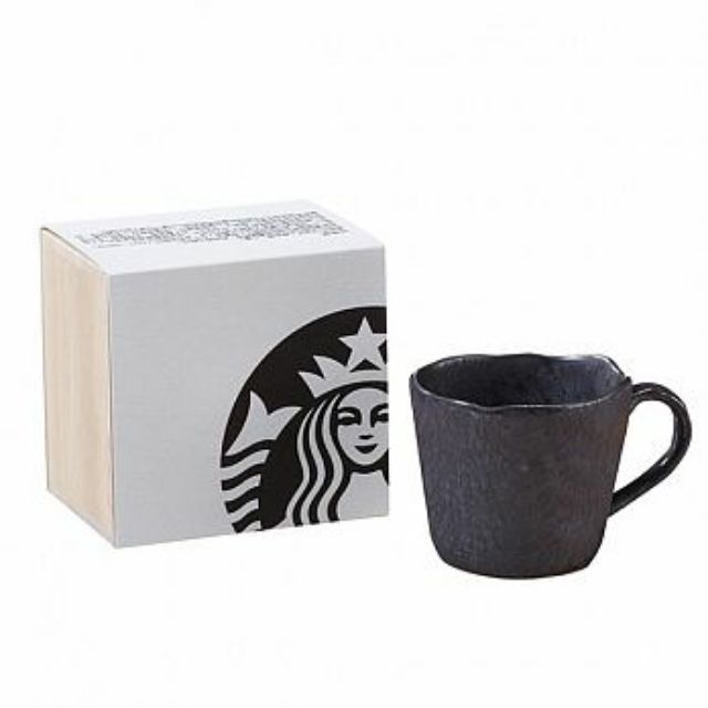 [星巴克][全新現貨] Starbucks 釉彩馬克杯日本製315ml附木質專屬盒 岐阜縣祥泉窯美濃燒 高貴典雅送禮大方