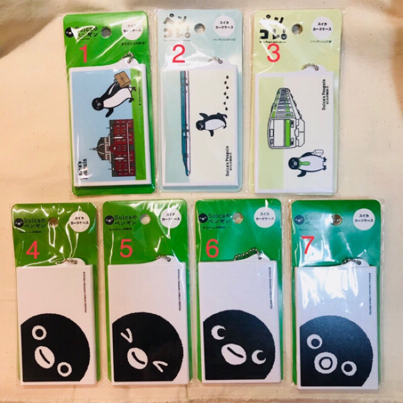 現貨 日本限定 西瓜企鵝 suica pensta 車票夾 票夾（可放悠遊卡）