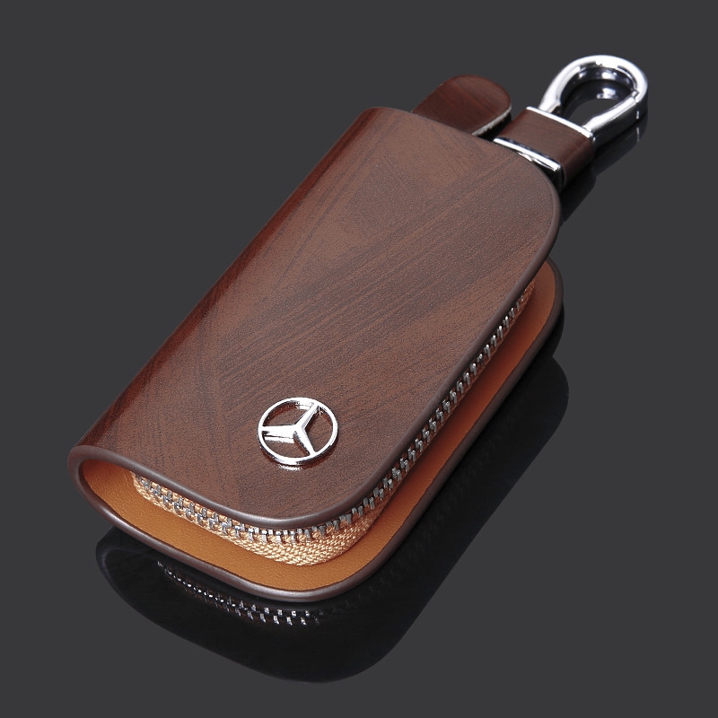 ❤賓士BENZ鑰匙包❤適用於賓士奔馳BENZ鑰匙包通用C级E200 CLA glk gla汽車級鑰匙扣glc260鑰匙套