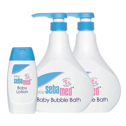 施巴 Sebamed 泡泡浴露(附壓頭)+乳液最佳送禮促銷組[免運費]