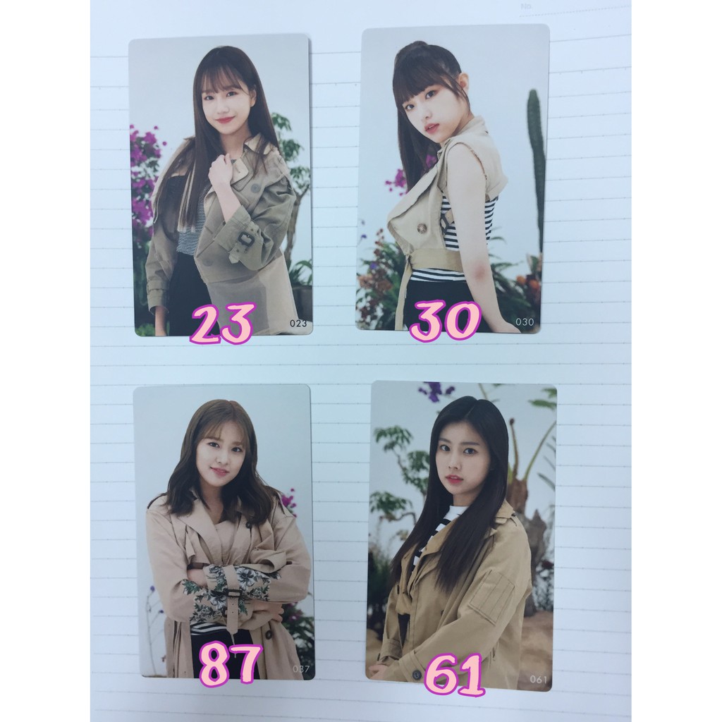 [現貨] IZ*ONE 日本 Buenos Aires 擊掌會 官方周邊 IZONE 小卡