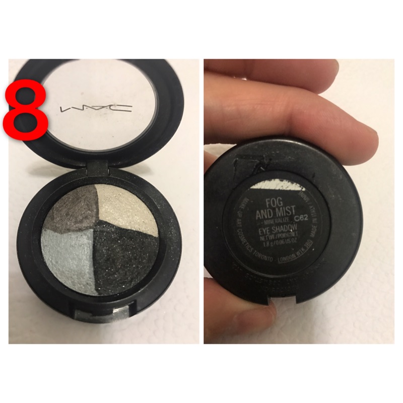 Mac四色眼影