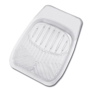 PackyPoda 3D凹型透明汽車踏墊 (前座1入) 車用踏墊｜腳踏墊｜地墊｜汽車踏墊｜車用腳踏墊｜通用踏墊｜汽車百貨