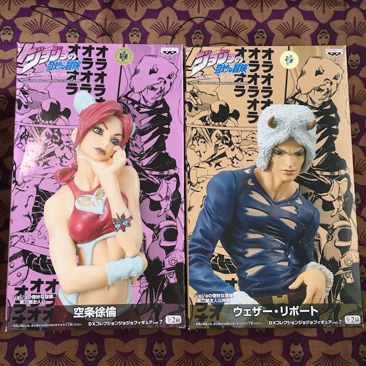 Jojo的奇妙冒險part6 石之海天氣預報空條徐倫dx組立手辦 蝦皮購物