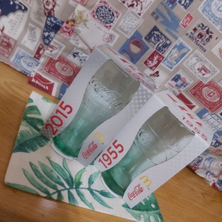 【現貨】可口可樂Coca Cola玻璃杯 曲線杯 麥當勞 1995 2015