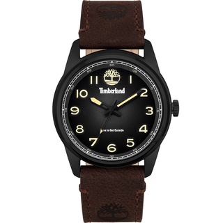 Timberland 天柏嵐 時尚大三針手錶 TDWGA2152104 煙燻黑