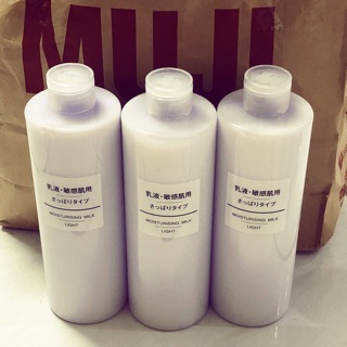 「現貨當天出」代購品項：無印良品 MUJI 敏感肌乳液 清爽/保濕 400g