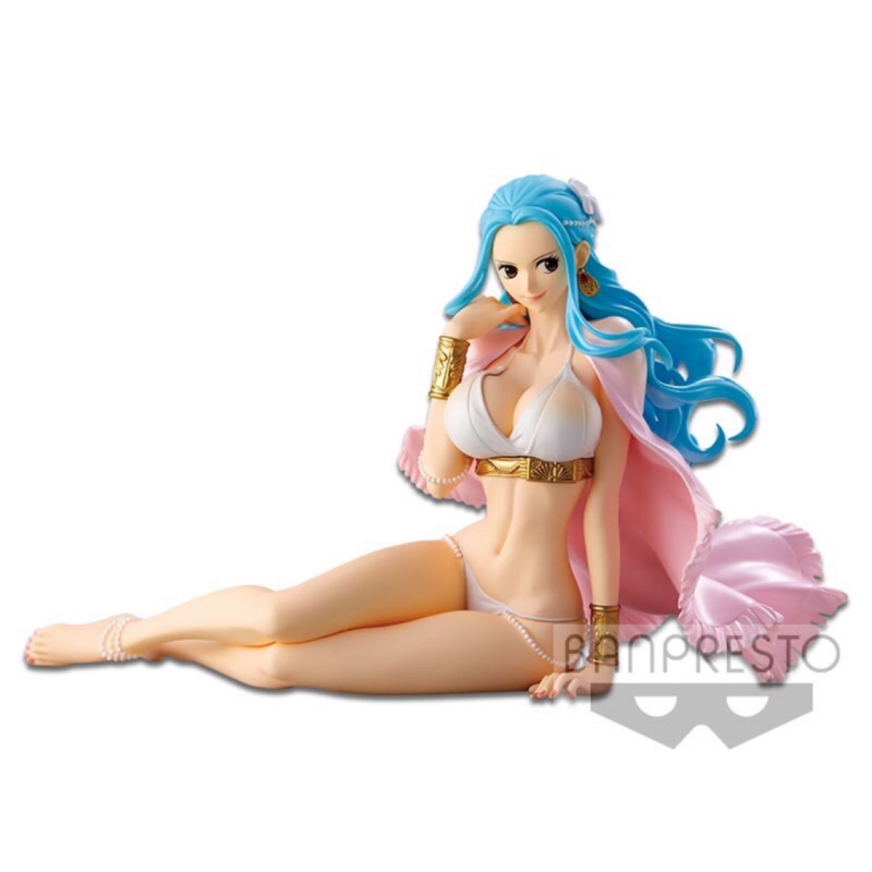 Rsho 現貨日版金證海賊王航海王景品g G Vivi 薇薇公主公仔泳裝坐姿長盒收公仔 蝦皮購物