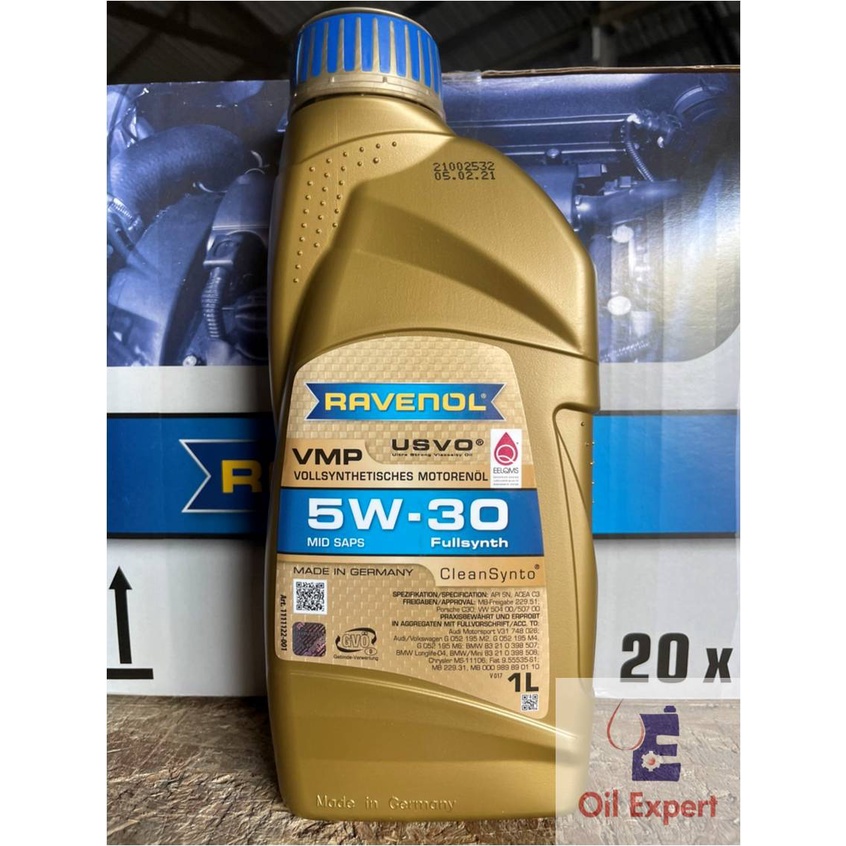 《 油品家 》Ravenol VMP 5w30 全合成機油(附發票)