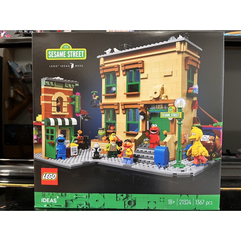 [奇奇蒂蒂] （絕版品）Lego 樂高 21324 IDEAS 系列 芝麻街