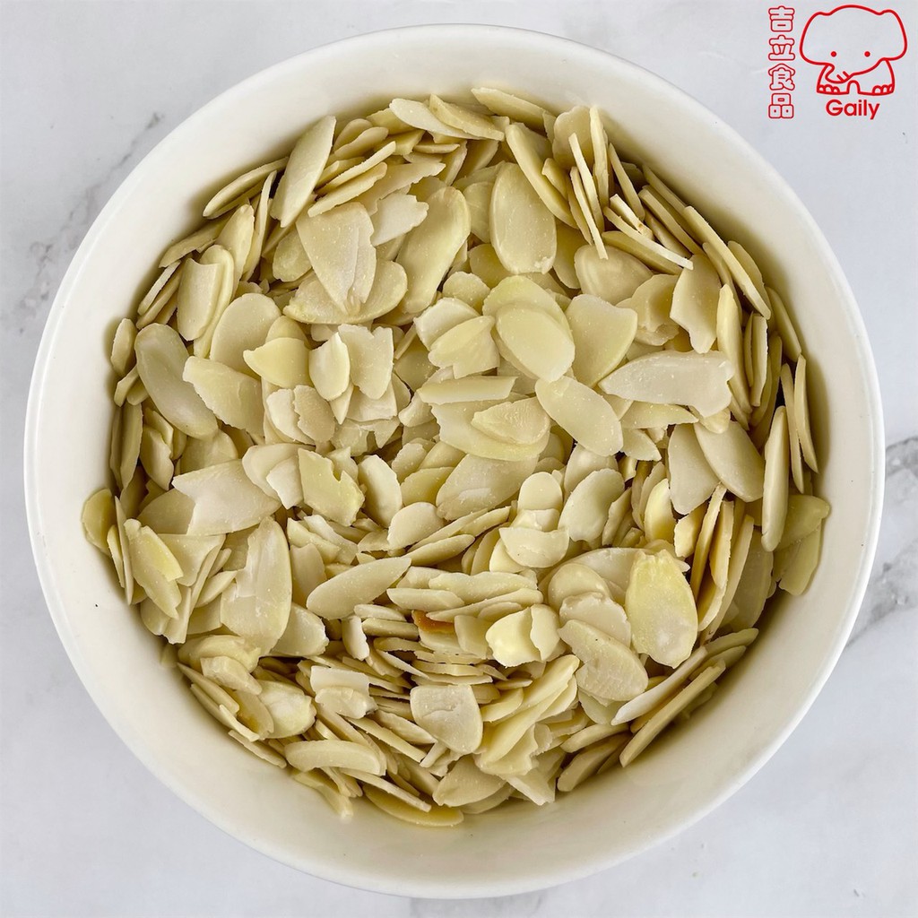 【吉立食品】 杏仁薄片 600g 甜杏仁 生杏仁薄片🎉現貨🎉