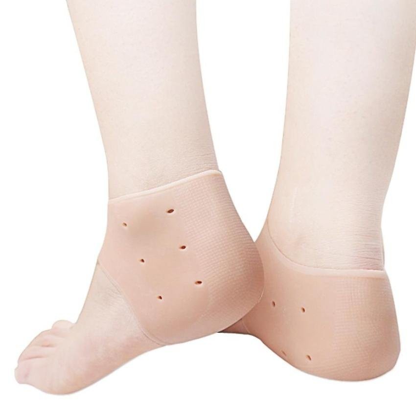 矽膠腳後跟保護套 腳後跟去痛保護襪 護足護腳套 隱形脚跟墊 脚底疼 護跟墊 運動腳墊