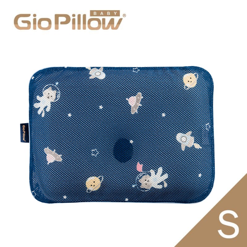 韓國 GIO Pillow 超透氣護頭型嬰兒枕頭 S號 阿姆斯貓【金寶貝 221806】嬰兒枕