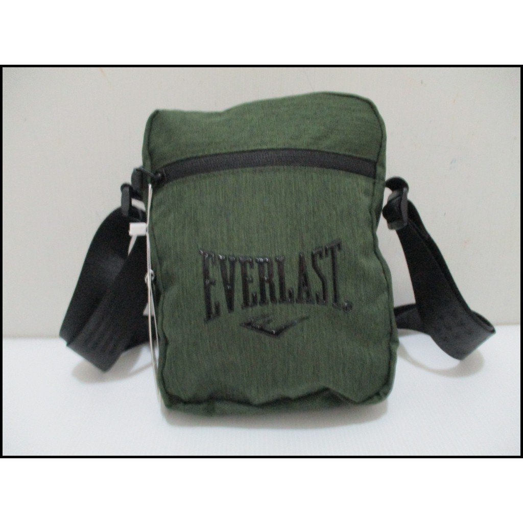 EVERLAST 直式側背包 斜背包 軍綠色 正品公司貨 4955300570