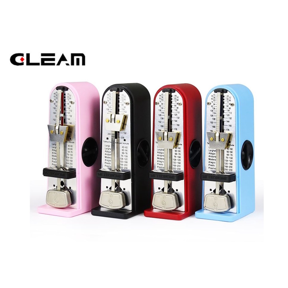 【老羊樂器店】開發票 GLEAM 迷你機械節拍器 擺動式節拍器 小提琴 鋼琴 古典樂器節拍器 機械式節拍器