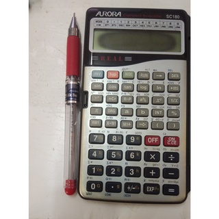 (A)震旦古董 科學計算機 <AURORA sc180 Compact <原廠<實體拍照<未測試、售出不退