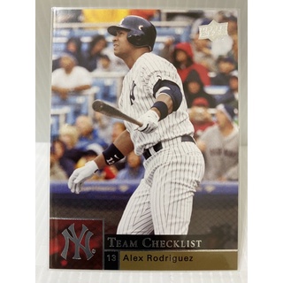 【ES-629】 MLB 紐約洋基 ALEX RODRIGUEZ UPPER DECK TOPPS系列