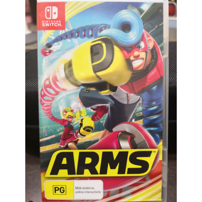 ARMS 神臂鬥士 澳洲版 二手 switch遊戲