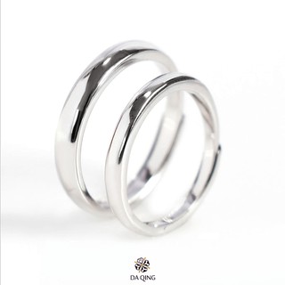 《大慶珠寶銀樓》s925純銀對戒 光面對戒 情侶對戒 素面款 925 純銀戒指 對戒 活動圍
