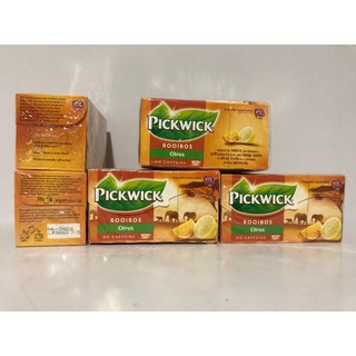 《賣場促銷》 PICKWICK 荷蘭製 南非國寶茶 原裝新品 無咖啡因 / 柑橘 原味 蜂蜜 芒果蜜桃