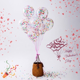 Pc 10pcs 冰淇淋氣球生日婚禮派對裝飾長條紙五彩紙屑乳膠氣球嬰兒淋浴灑光棒 10pcs 冰淇淋氣球生日婚禮派對