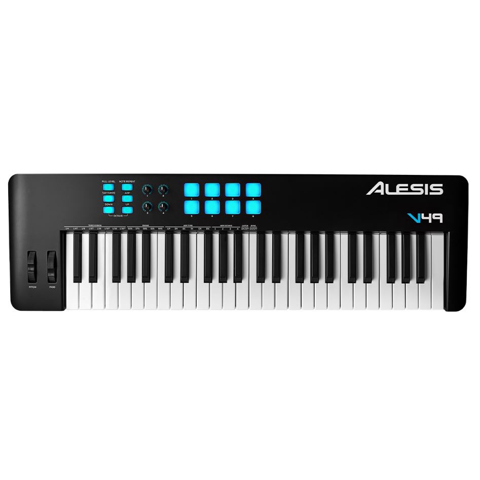 ALESIS V49 MKII 主控鍵盤 49鍵 USB-MIDI 鍵盤控制器【金聲樂器】