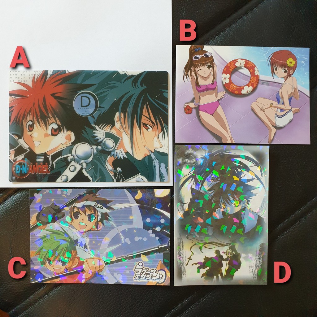 日版 天使怪盜d N Angel 封魔少年焰 陣杉崎由綺琉明信片 全新 蝦皮購物